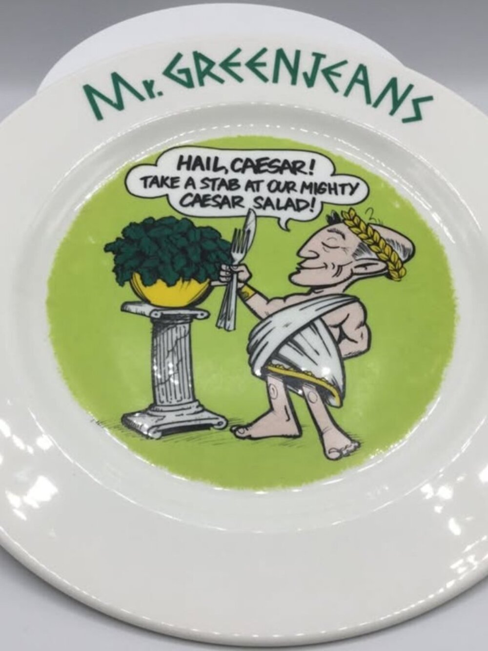 Royal Doulton Hotel Porcelain Dinner plate 10.5" England Mr Greenjeans Caesar